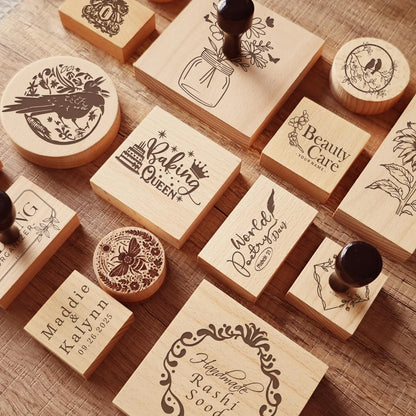 Big Personalized Logo Stamp